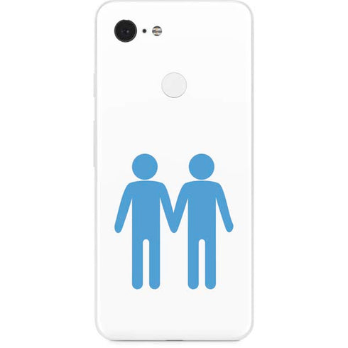 Blue Pride Google Pixel 3 Skin